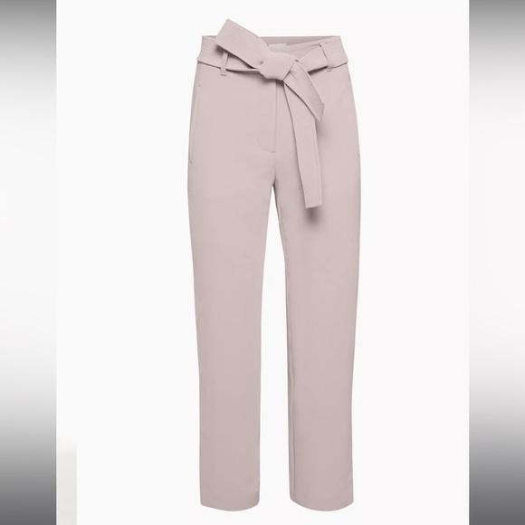 Size 8 | Aritzia Wilfred Tie-Front Pant - Picture 6 of 13